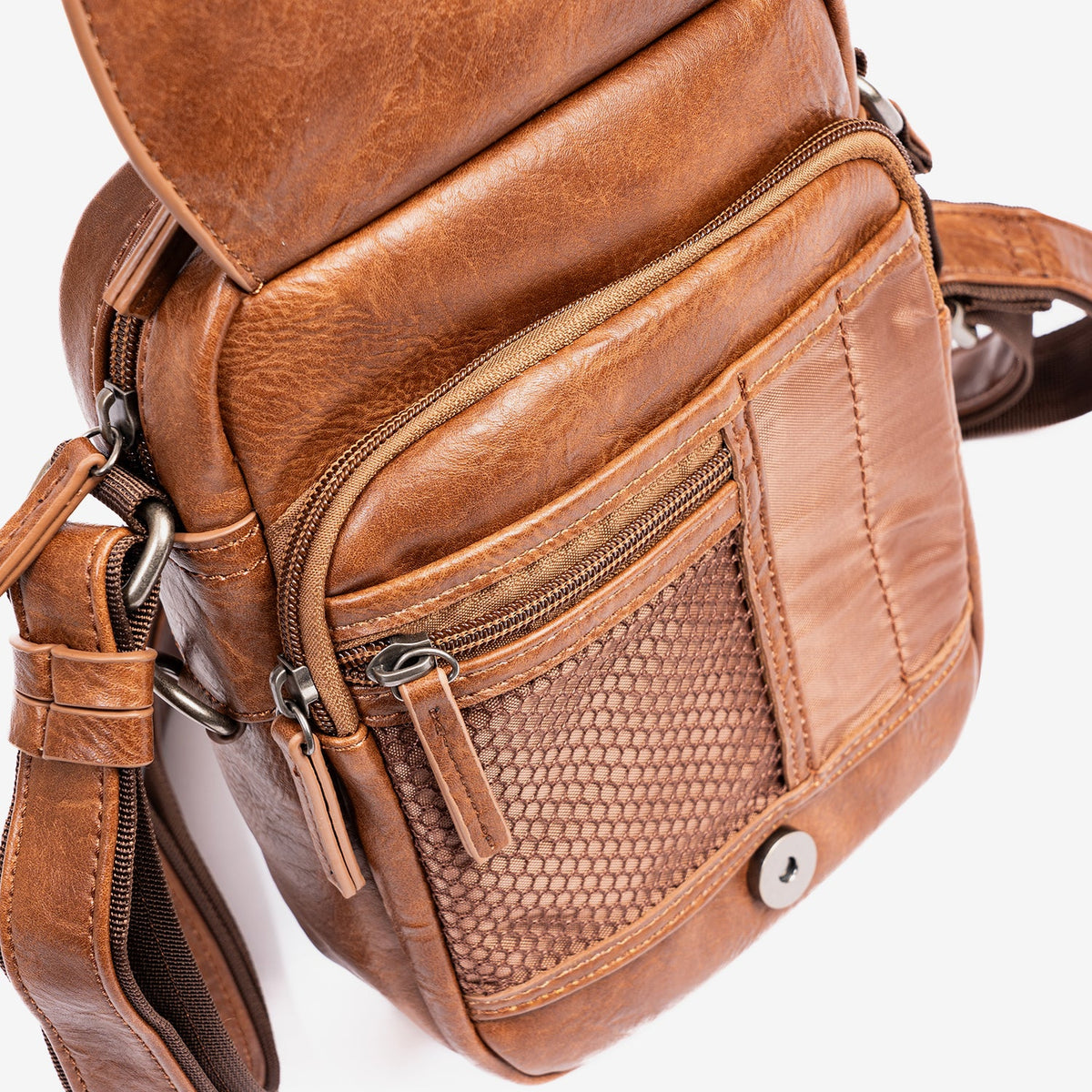 Bolso bandolera para hombre, Serie Classic Sport. 17x22 cm - Matties Bags