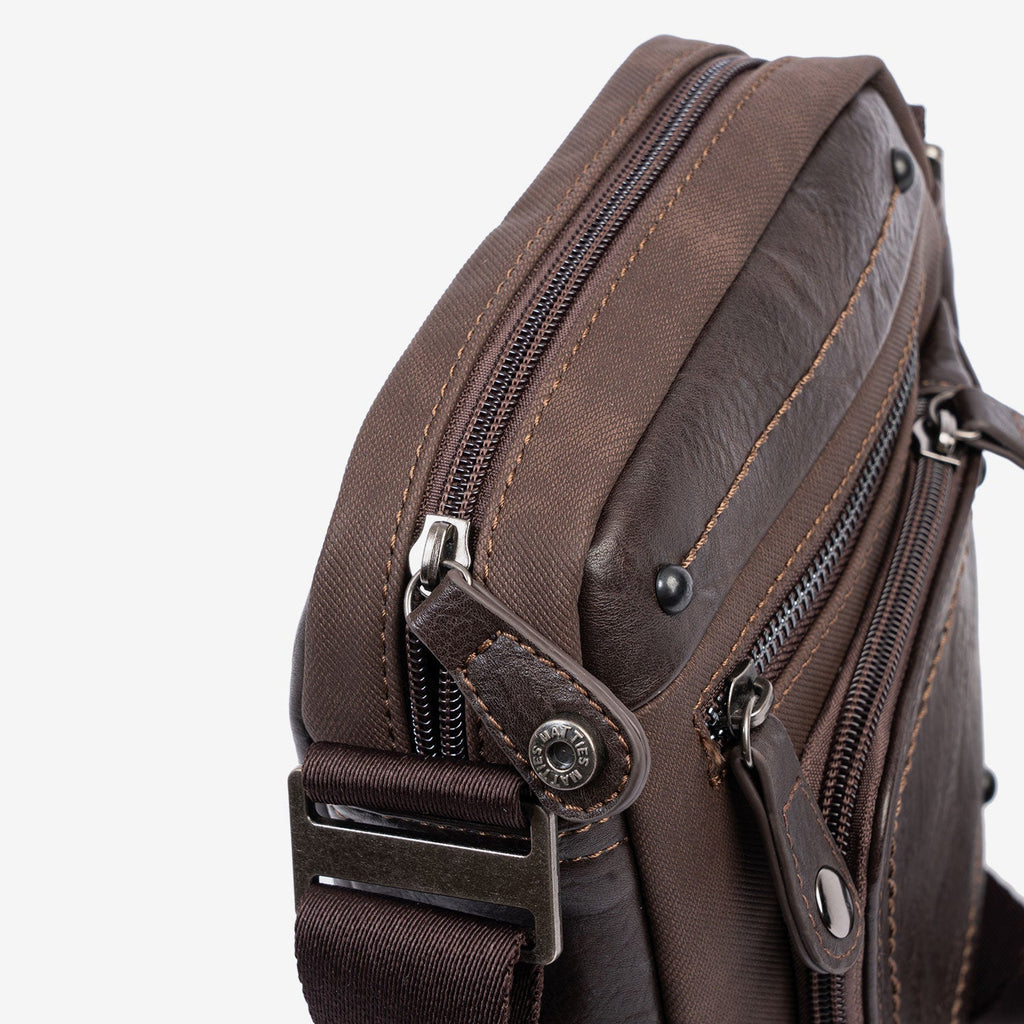 Bolso bandolera para hombre, Serie Juvenil. 16x19 cm - Matties Bags