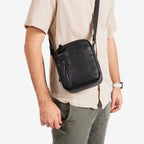Bolso bandolera para hombre, Serie Juvenil. 16x20 cm - Matties Bags