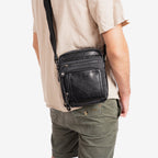 Bolso bandolera para hombre, Serie Juvenil. 17x22 cm - Matties Bags