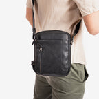 Bolso bandolera para hombre, Serie Juvenil. 19x24 cm - Matties Bags