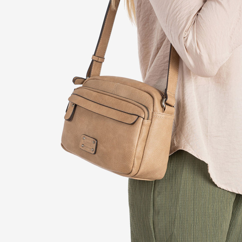 Bolso bandolera, Serie Clásicos. 24x17x10 cm - Matties Bags