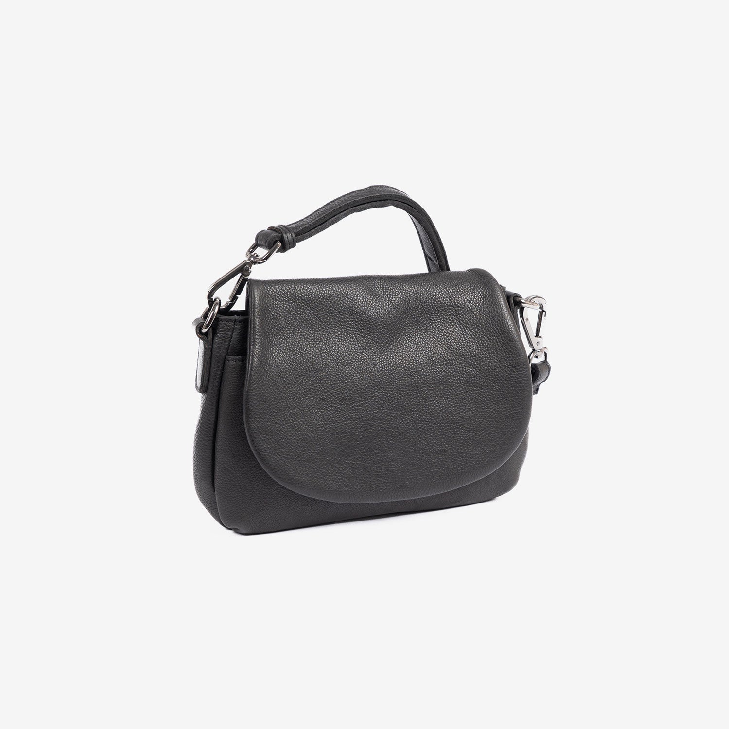 Bolso bandolera, Serie eva/leather. 22.5x15x06 cm - Matties Bags