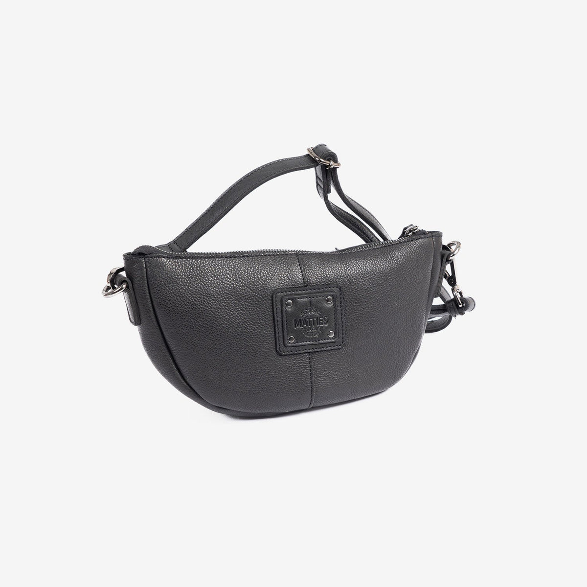 Bolso bandolera, Serie eva/leather. 24x14x07 cm - Matties Bags