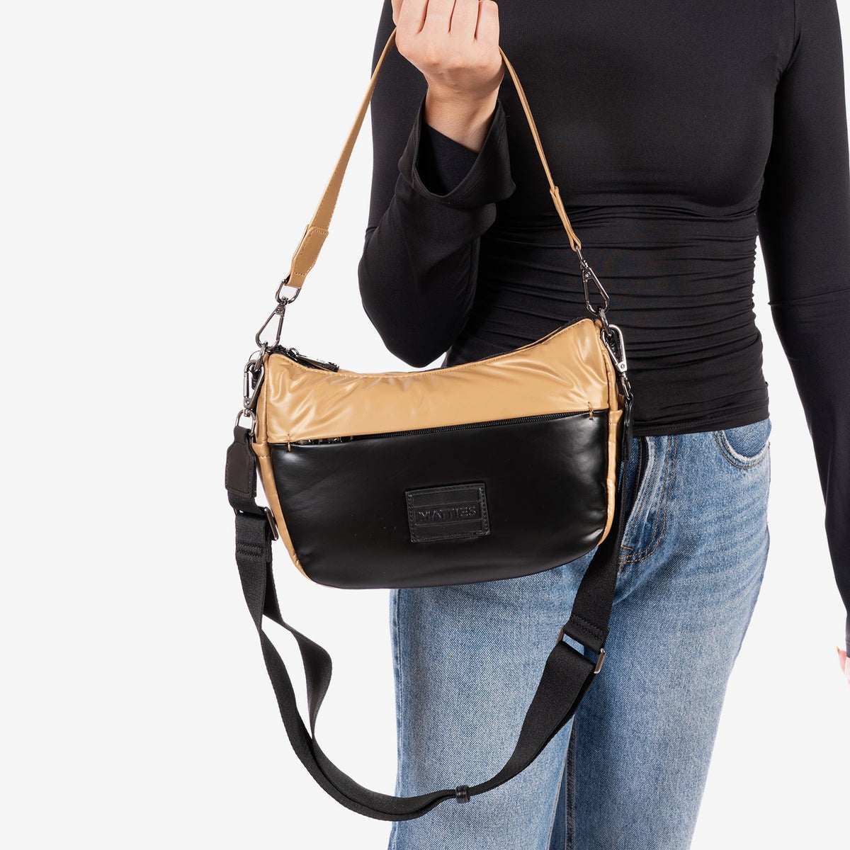 Bolso bandolera, Serie velside. 25.5x18x10 cm - Matties Bags
