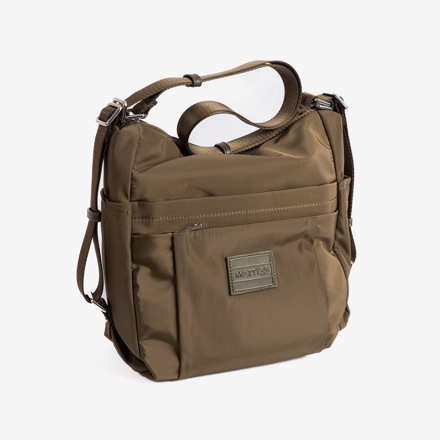 Bolso de hombro convertible en mochila, Serie jenna. 25x28x12 cm - Matties Bags