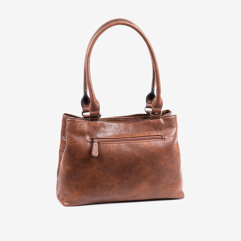 Bolso de hombro, Serie Clásicos. 36x25x12 cm - Matties Bags