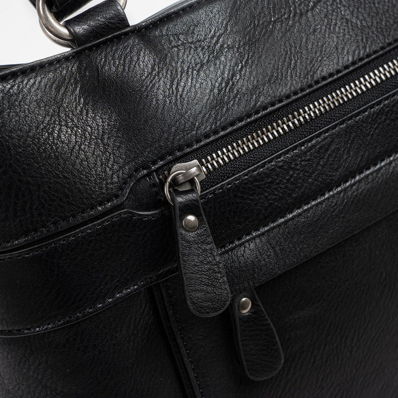 Bolso de hombro, Serie Clásicos. 36x25x12 cm - Matties Bags