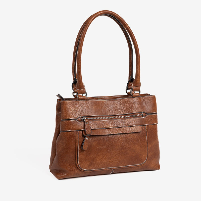 Bolso de hombro, Serie Clásicos. 36x25x12 cm - Matties Bags