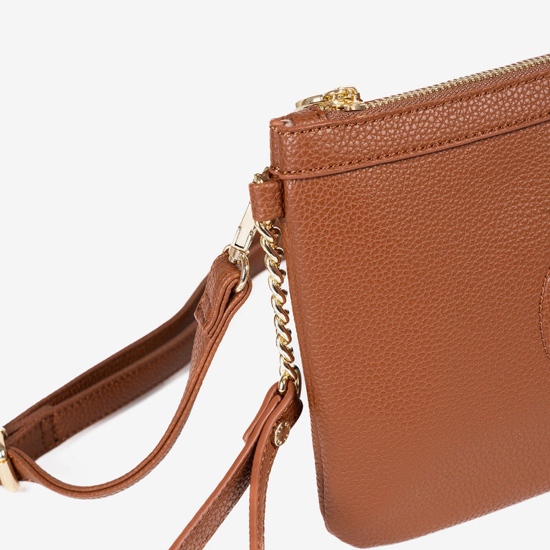 Bolso de mano con bandolera, Serie carteras mano. 26x17 cm - Matties Bags