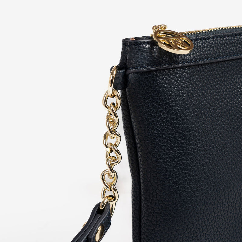 Bolso de mano con bandolera, Serie carteras mano. 26x17 cm - Matties Bags