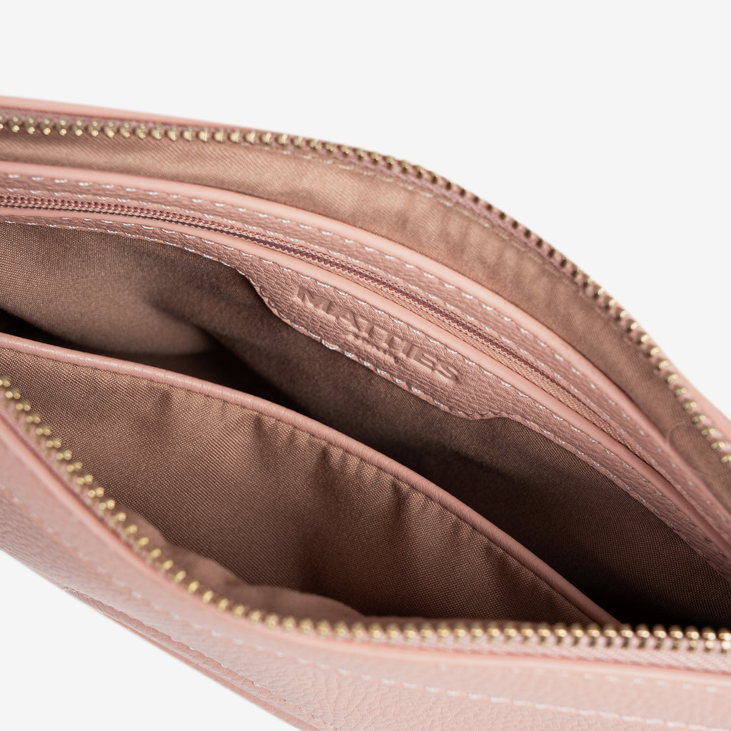 Bolso de mano con bandolera, Serie carteras mano. 26x17 cm - Matties Bags