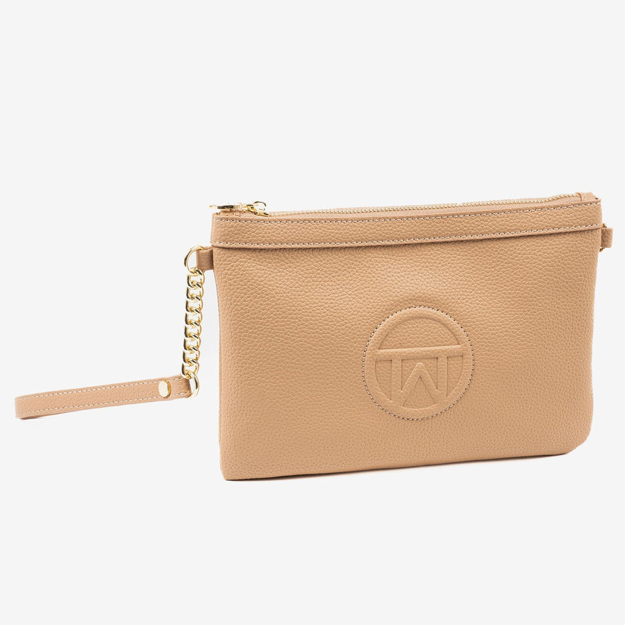 Bolsa de mão com alça de ombro, da Série Bolsas. 26x17 cm