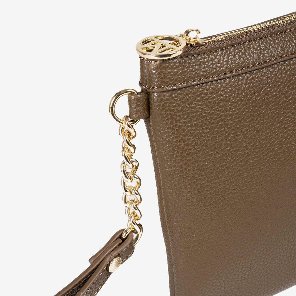 Bolso de mano con bandolera, Serie carteras mano. 26x17 cm - Matties Bags
