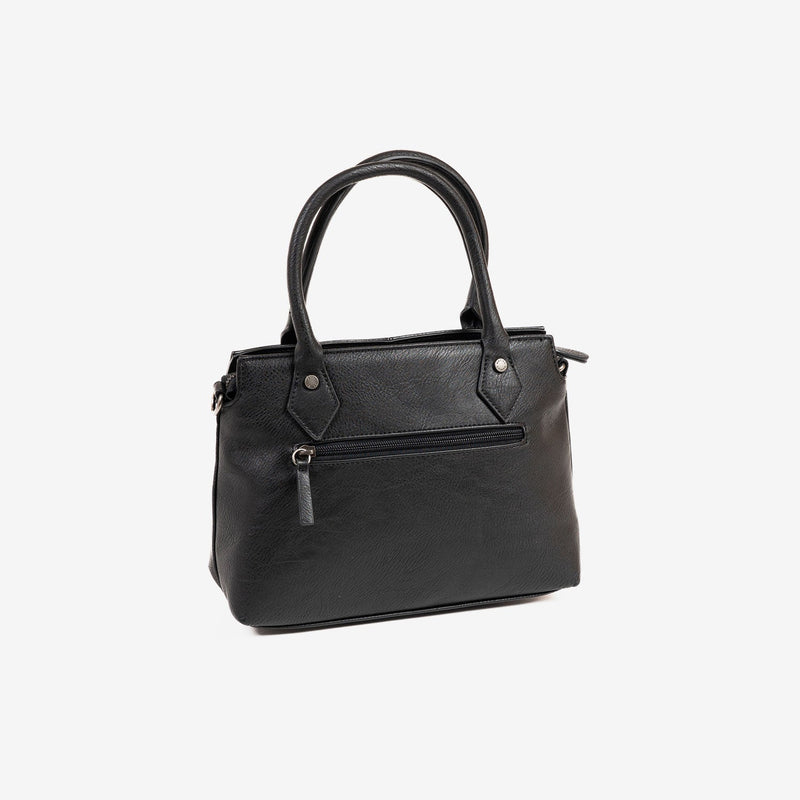 BOLSO DE MANO CON BANDOLERA, SERIE NEW CLASSIC. 28x20x11 CM - Matties Bags