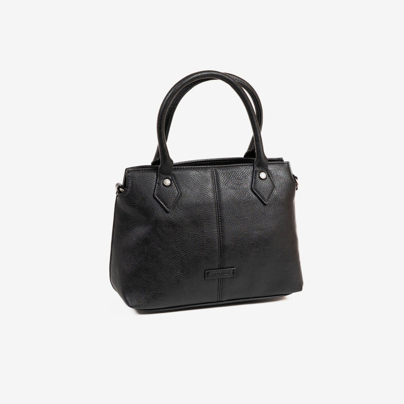 BOLSO DE MANO CON BANDOLERA, SERIE NEW CLASSIC. 28x20x11 CM - Matties Bags