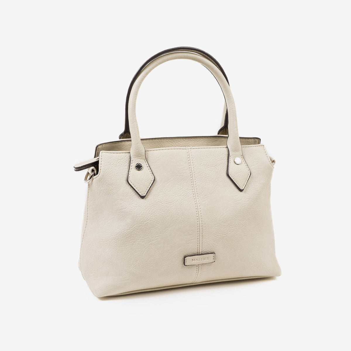 BOLSO DE MANO CON BANDOLERA, SERIE NEW CLASSIC. 28x20x11 CM - Matties Bags
