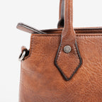BOLSO DE MANO CON BANDOLERA, SERIE NEW CLASSIC. 28x20x11 CM - Matties Bags