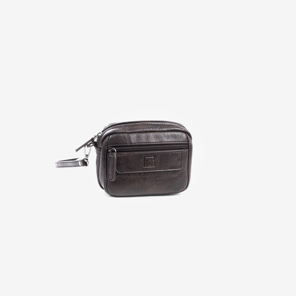 Bolso de mano mini para hombre, Colección nappa - Matties Bags