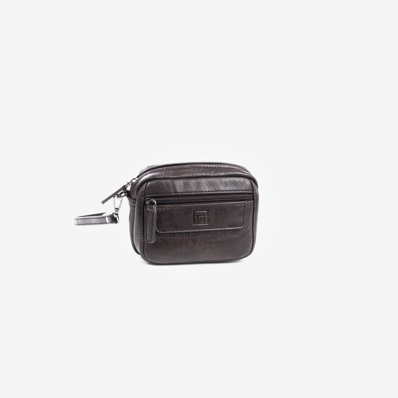 Bolso de mano mini para hombre, Colección nappa - Matties Bags