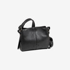 BOLSO DE MUJER, COLOR NEGRO - V, SERIE NEW CLASSIC. 24x19x10.5 CM - Matties Bags
