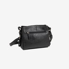 BOLSO DE MUJER, COLOR NEGRO - V, SERIE NEW CLASSIC. 24x19x10.5 CM - Matties Bags