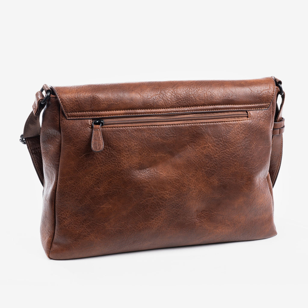 Bolso grande para hombre, Colección rustic. Porta ordenador 15.3" - Matties Bags
