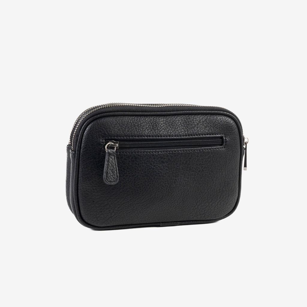 BOLSO PEQUEÑO DE MANO, COLOR Negro, COLECCIÓN NEW NAPPA. 21x14x4.5 cm - Matties Bags