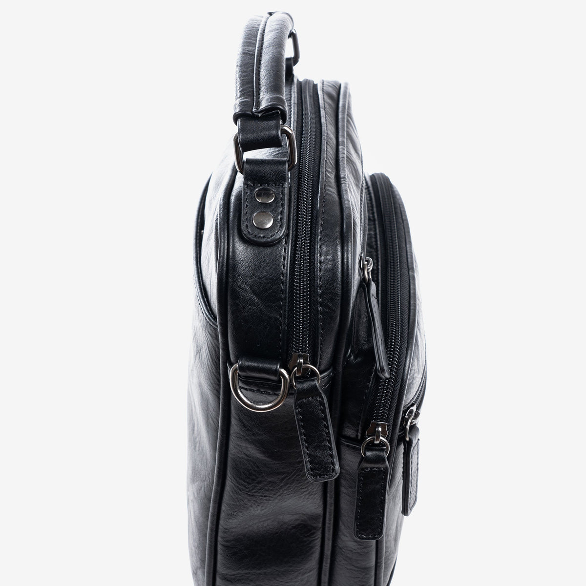 Bolso reportero para hombre, Colección nappa. 21x25x8.5 cm - Matties Bags