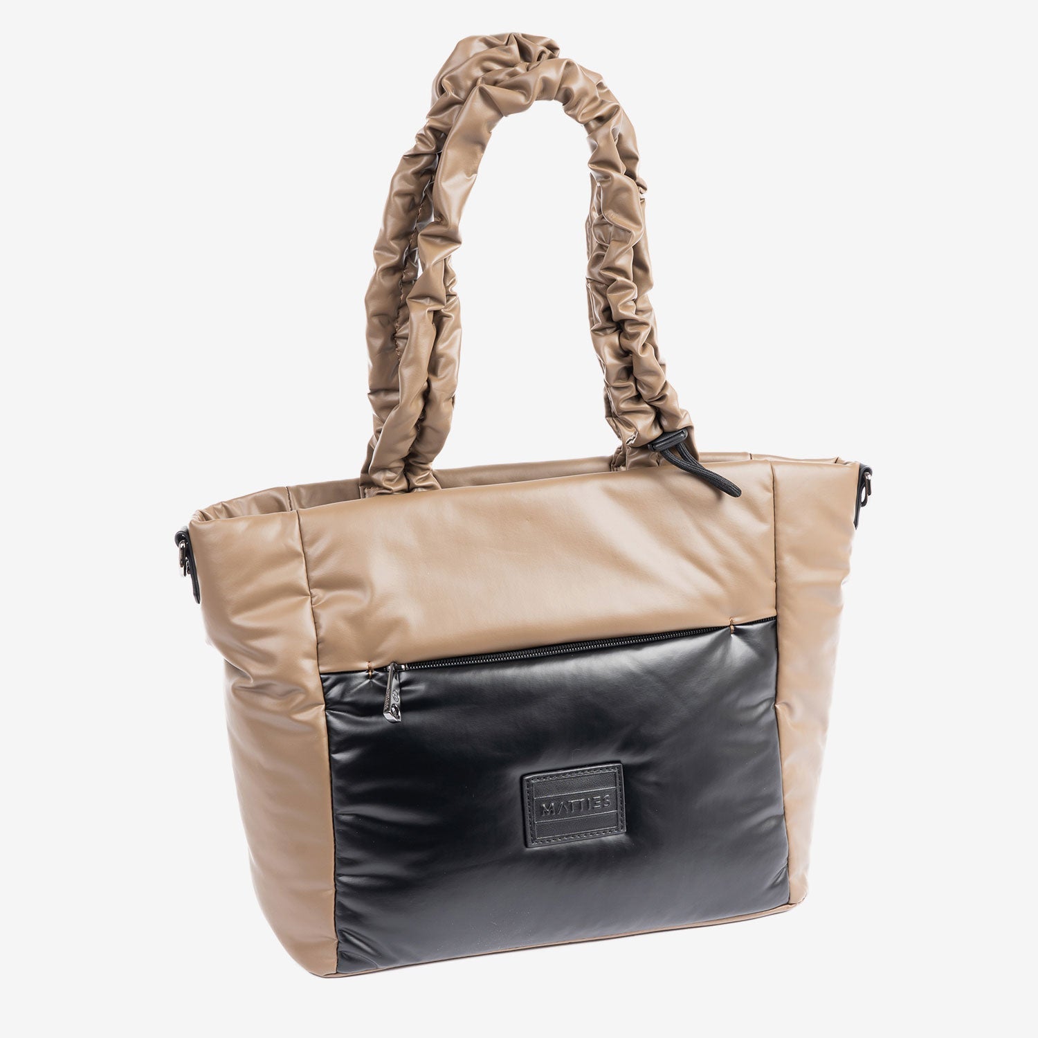 Bolso shopper cerrado con cremallera, Serie velside. 32.5x26x13 cm - Matties Bags