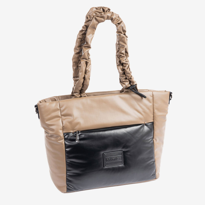 Bolso shopper cerrado con cremallera, Serie velside. 32.5x26x13 cm - Matties Bags