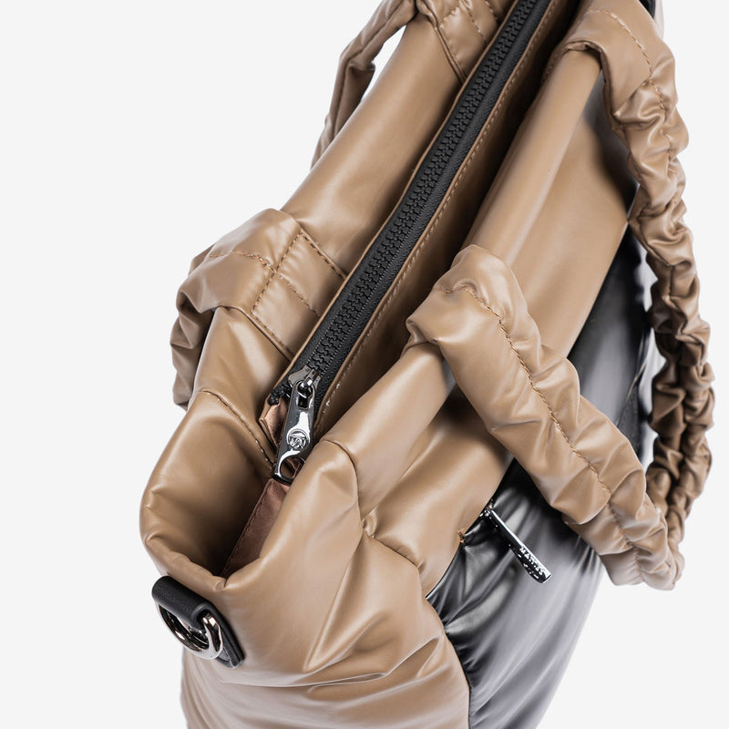 Bolso shopper cerrado con cremallera, Serie velside. 32.5x26x13 cm - Matties Bags