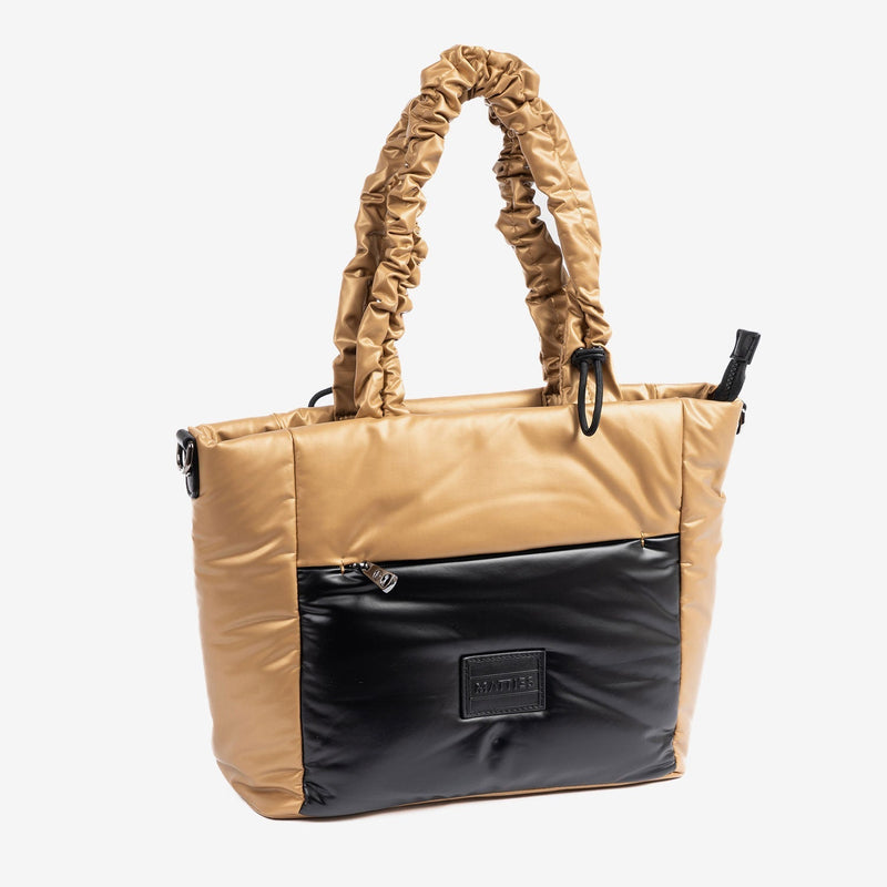 Bolso shopper cerrado con cremallera, Serie velside. 32.5x26x13 cm - Matties Bags