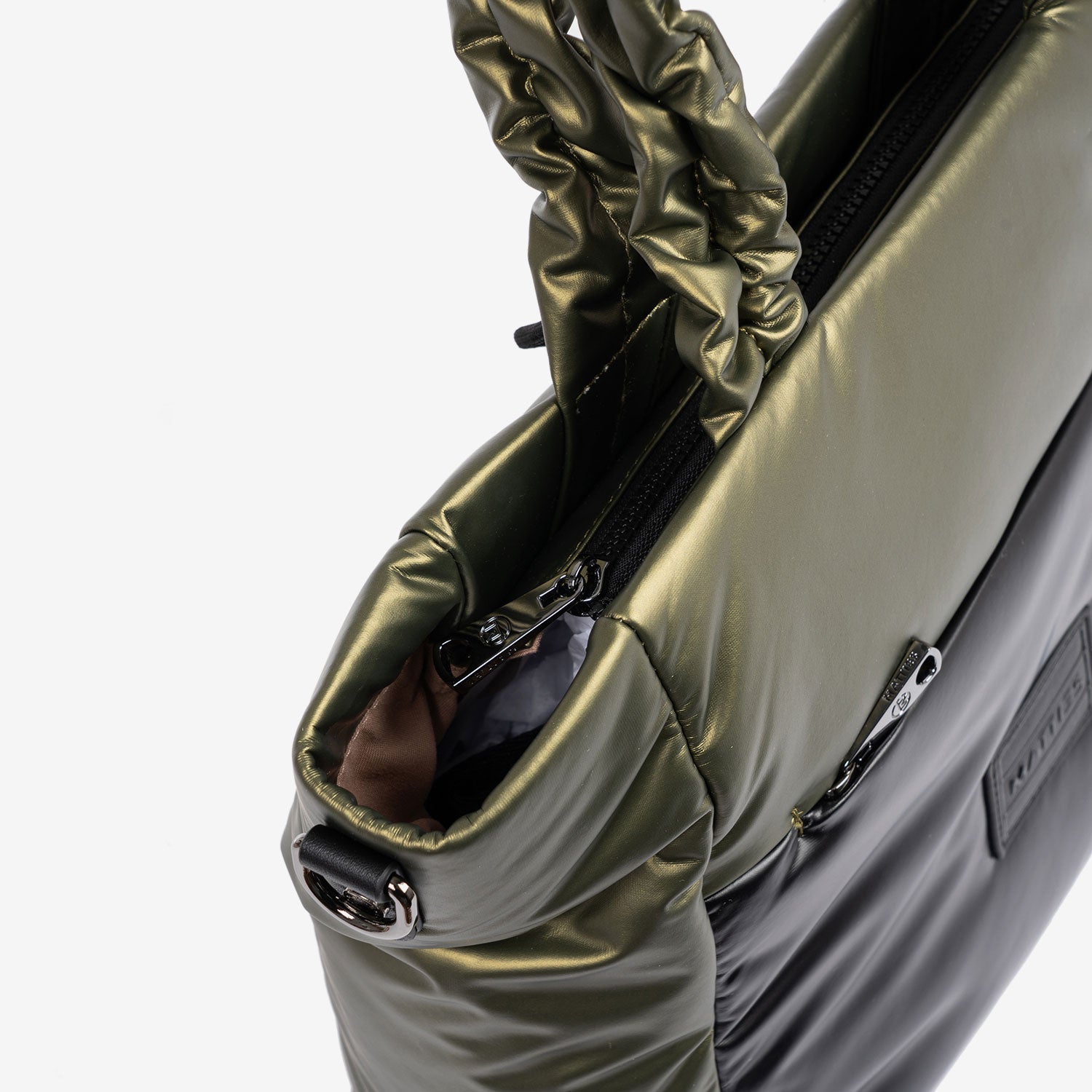 Bolso shopper cerrado con cremallera, Serie velside. 32.5x26x13 cm - Matties Bags