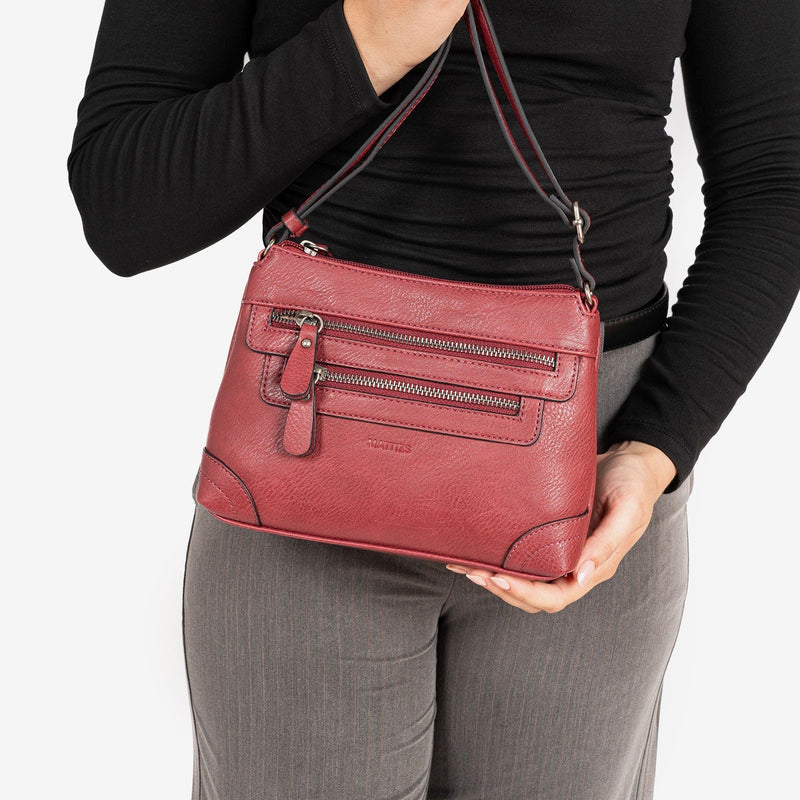 MINI BOLSO BANDOLERA PARA MUJER, SERIE MINIBAGS. 23x16x6,5 cm - Matties Bags