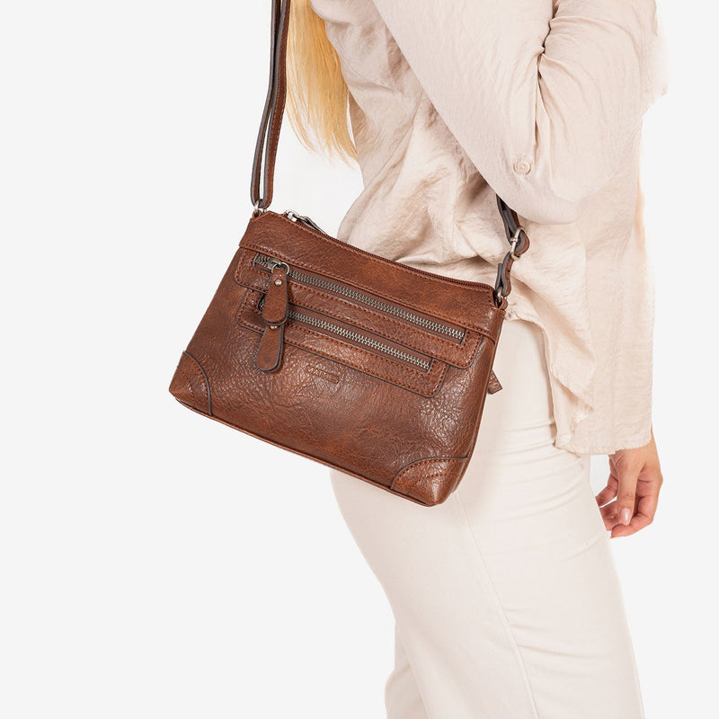 MINI BOLSO BANDOLERA PARA MUJER, SERIE MINIBAGS. 23x16x6,5 cm - Matties Bags