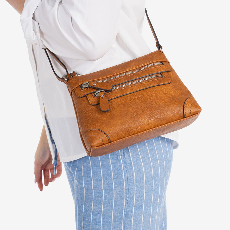 MINI BOLSO BANDOLERA PARA MUJER, SERIE MINIBAGS. 23x16x6,5 cm - Matties Bags