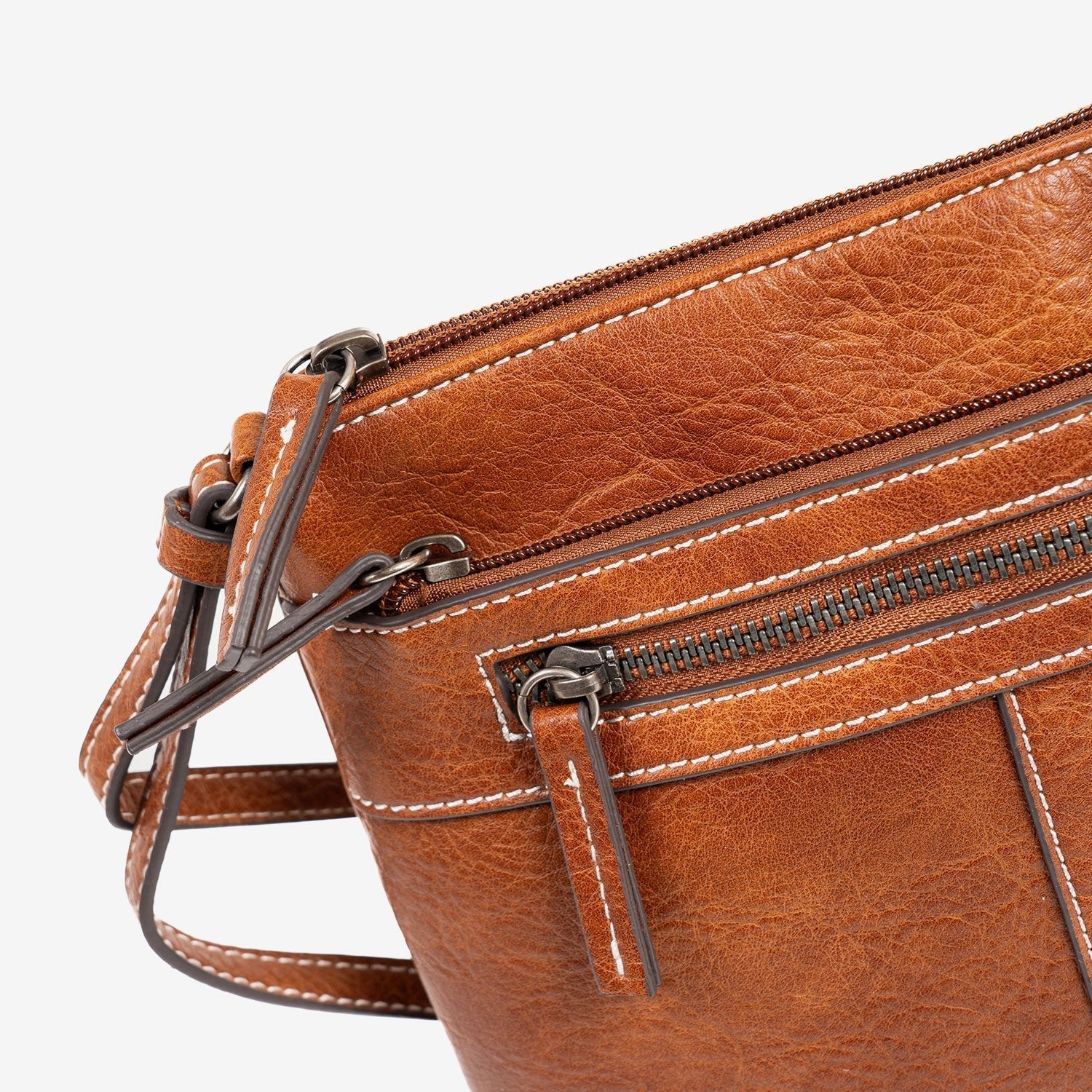 MINI BOLSO BANDOLERA PARA MUJER, SERIE MINIBAGS ESMERALDA. 21x21x6 cm - Matties Bags