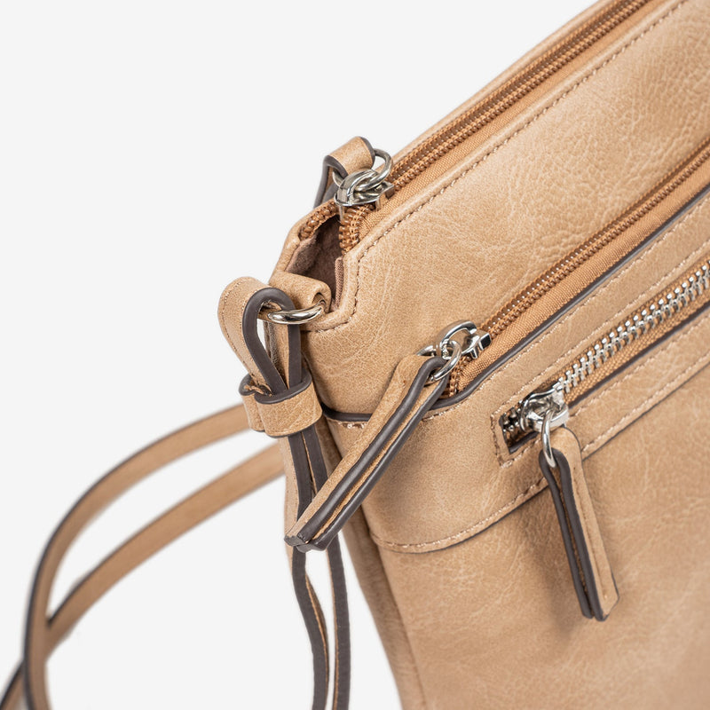 MINI BOLSO BANDOLERA PARA MUJER, SERIE MINIBAGS ESMERALDA. 21x21x6 cm - Matties Bags