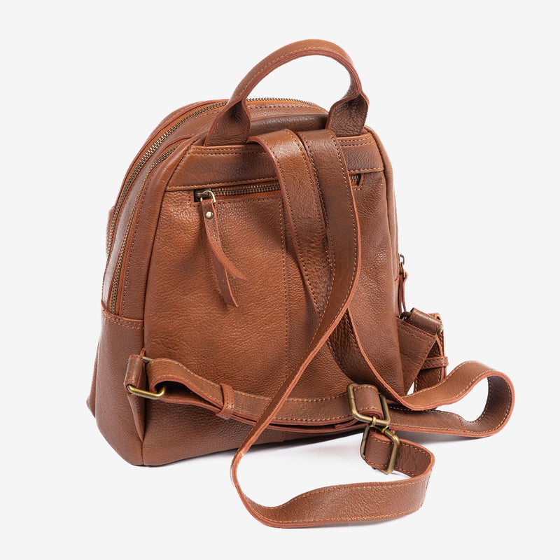 Mochila, Serie eva/leather. 25x28x11 cm - Matties Bags