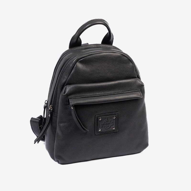 Mochila, Serie eva/leather. 25x28x11 cm - Matties Bags