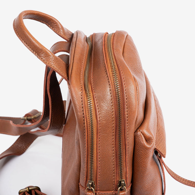 Mochila, Serie eva/leather. 25x28x11 cm - Matties Bags