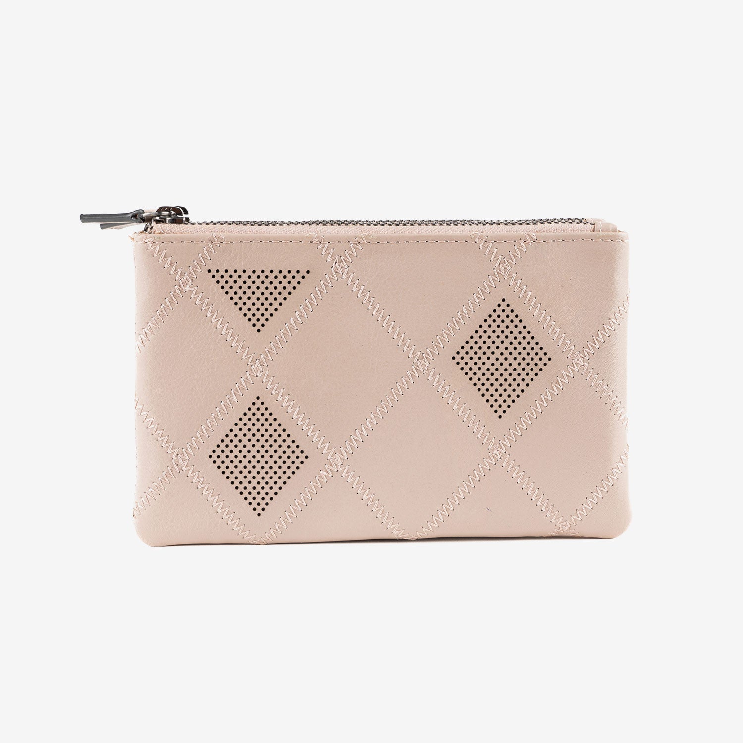 Monedero de piel para mujer, Serie laser leather. 16x10 cm - Matties Bags