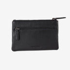 Monedero de piel para mujer, Serie line leather. 16x10 cm - Matties Bags