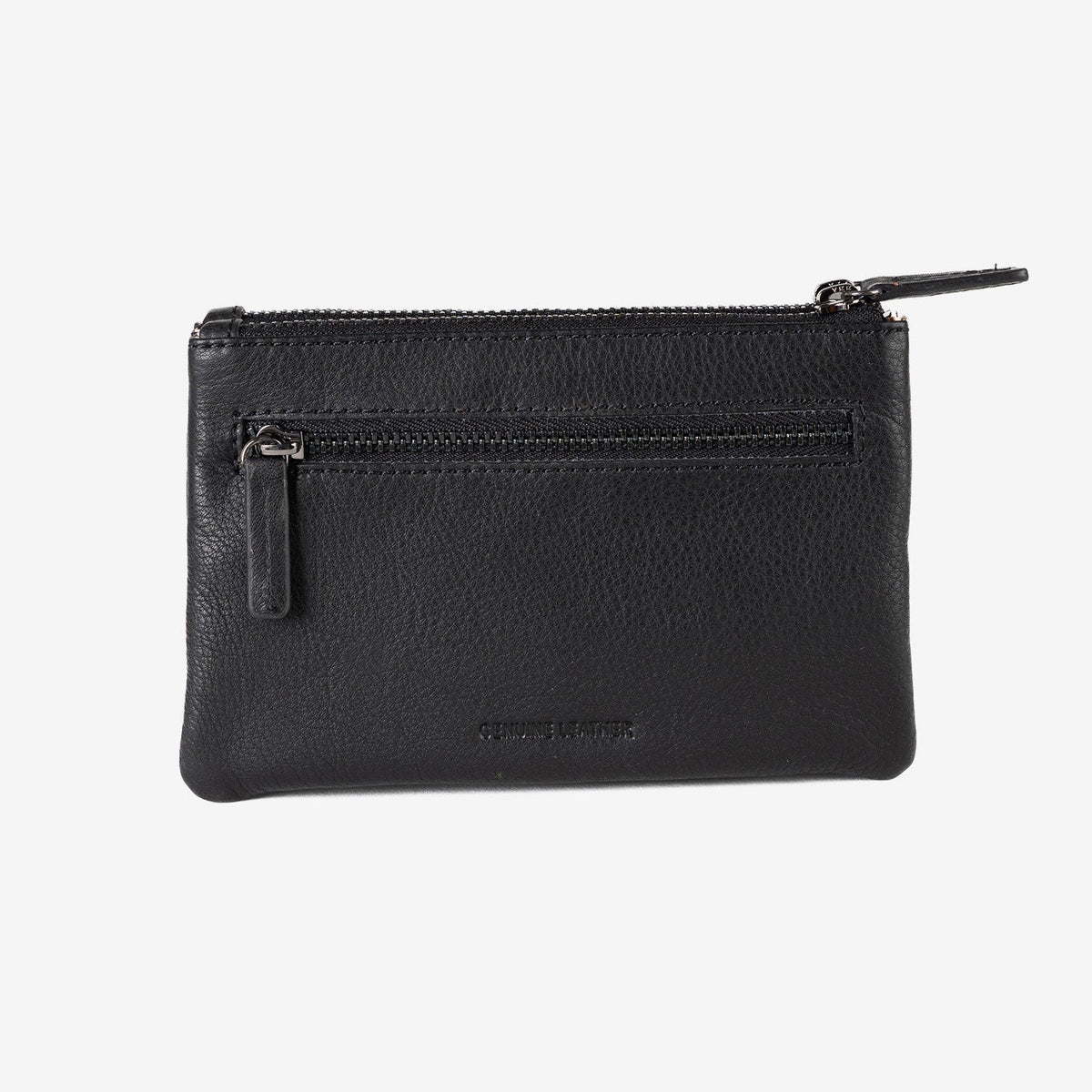 Monedero de piel para mujer, Serie line leather. 16x10 cm - Matties Bags