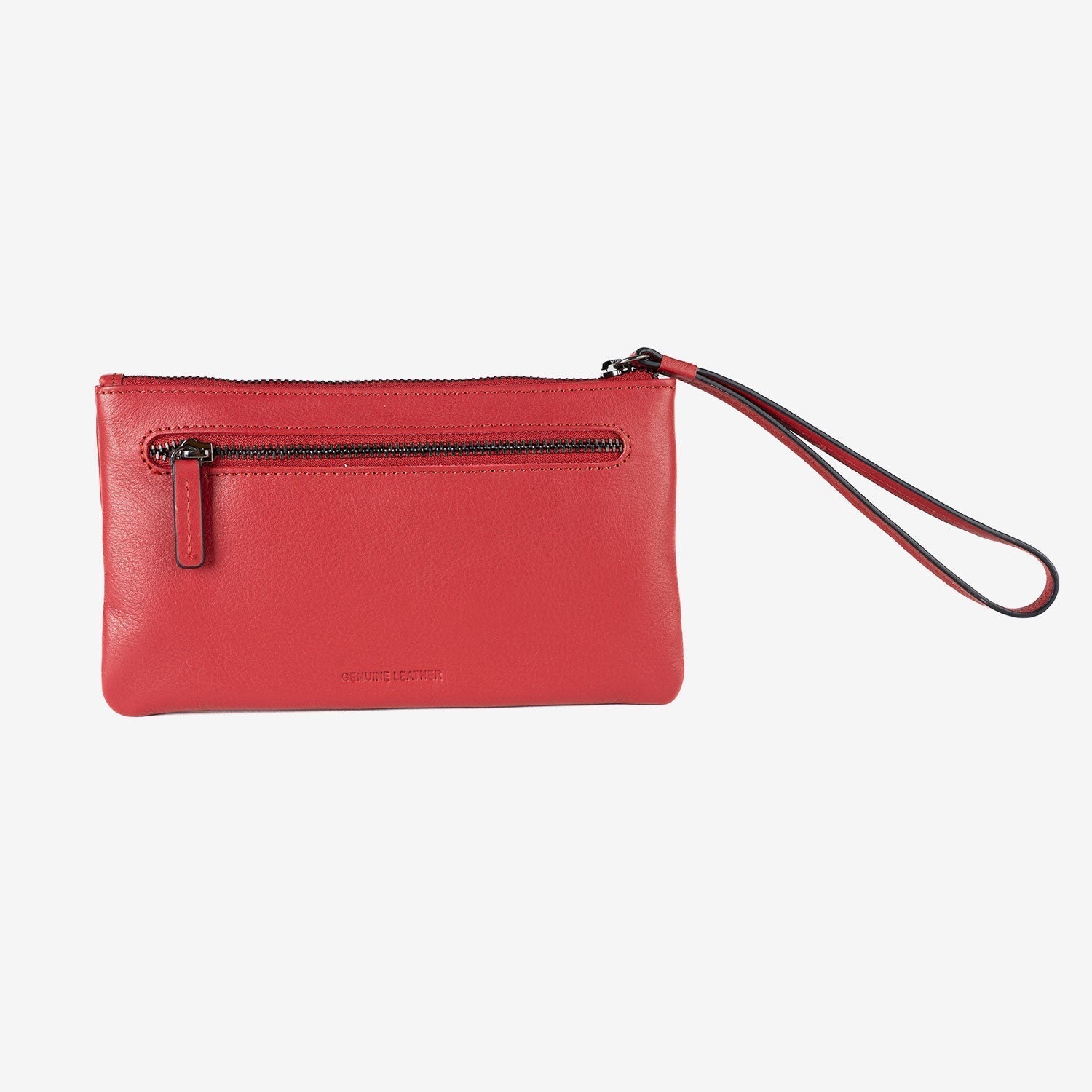 Monedero de piel para mujer, Serie line leather. 19.5x10.5 cm - Matties Bags