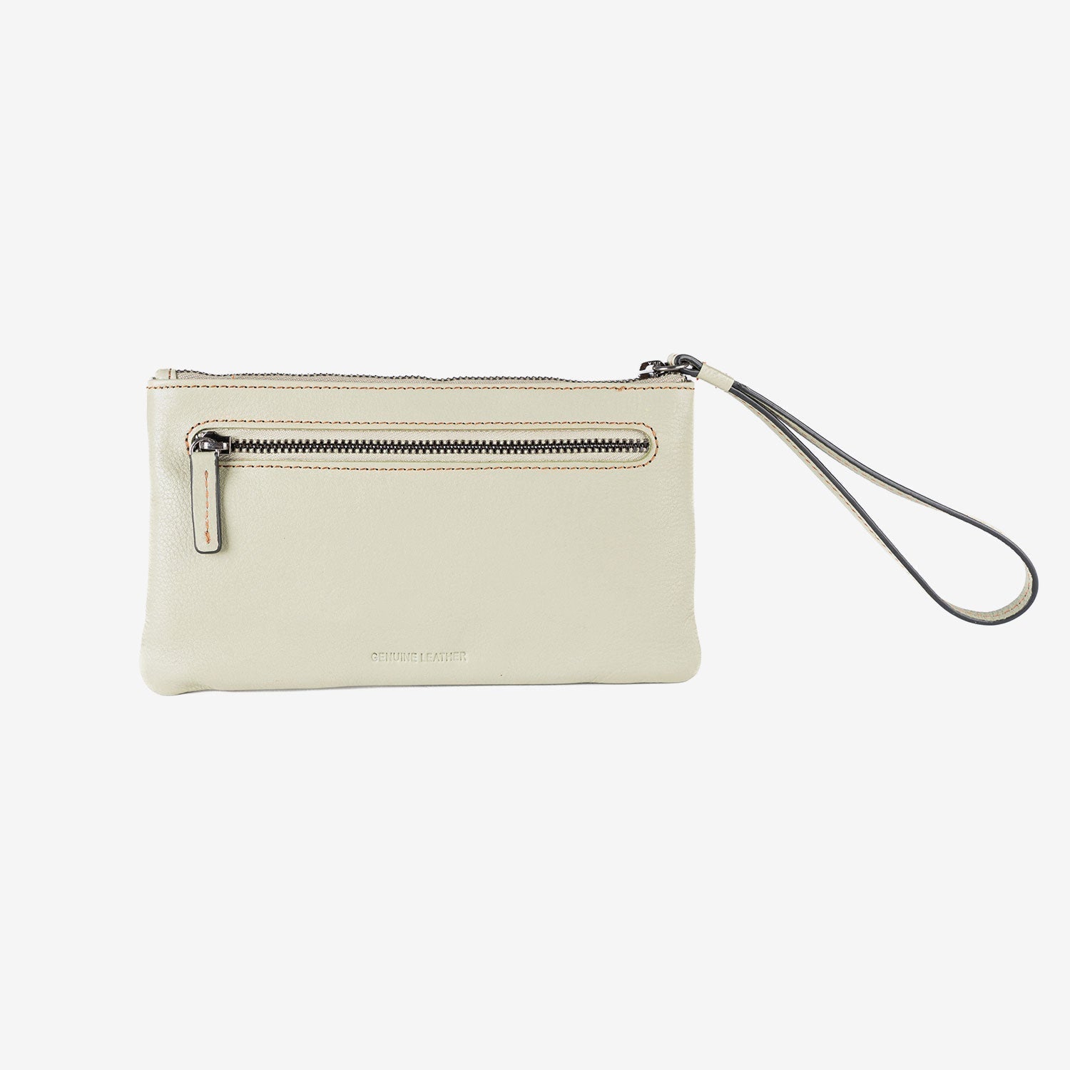 Monedero de piel para mujer, Serie stitch leather. 19.5x10.5 cm - Matties Bags