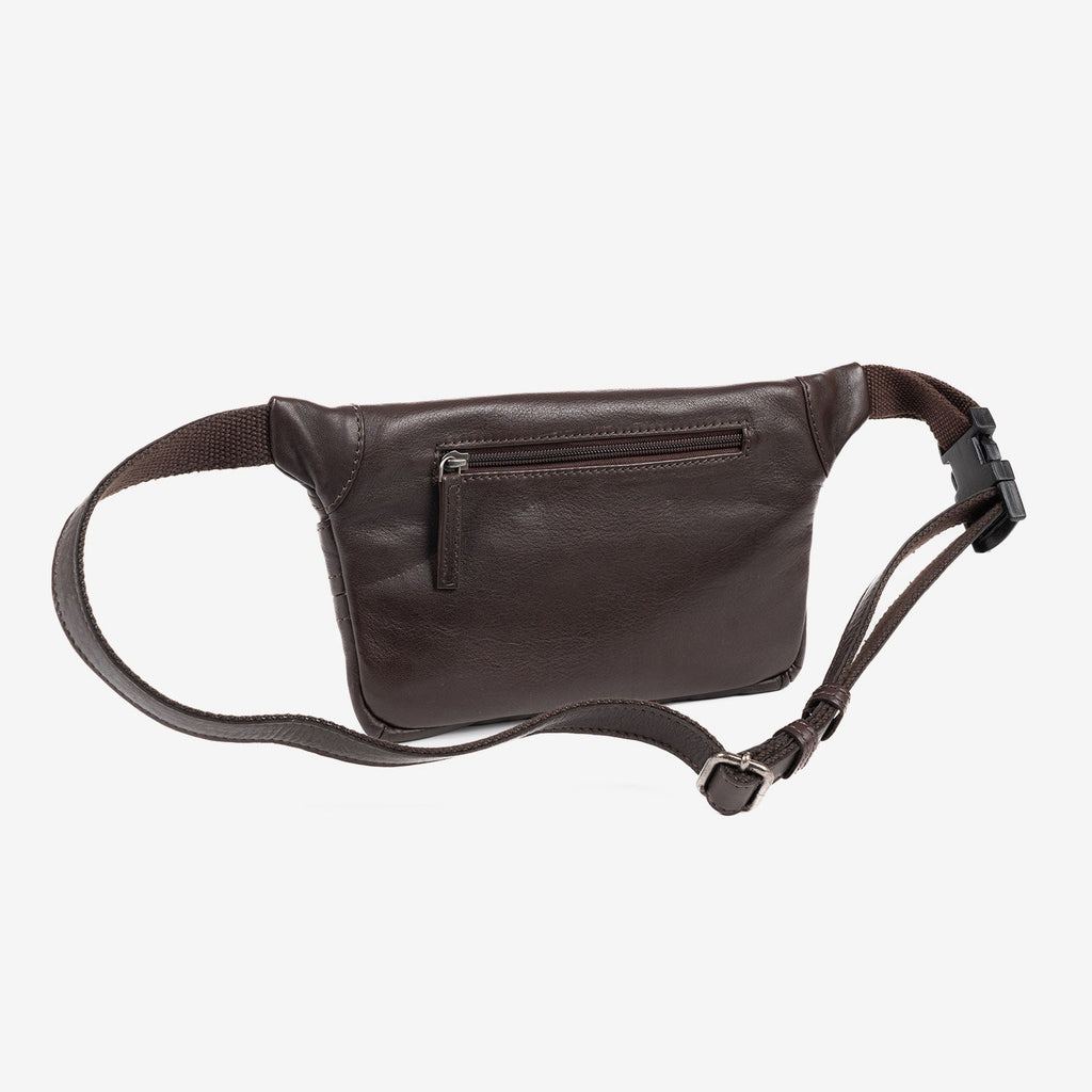 RIÑONERA PARA HOMBRE, COLECCIÓN COW SILKY/LEATHER. 28x15.5 cm - Matties Bags