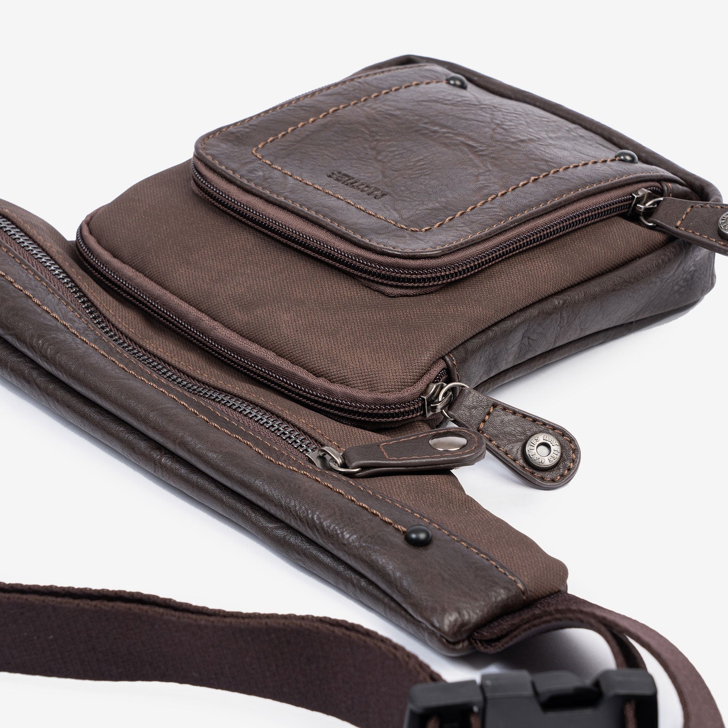 Riñonera para hombre, Serie Juvenil. 16x25 cm - Matties Bags