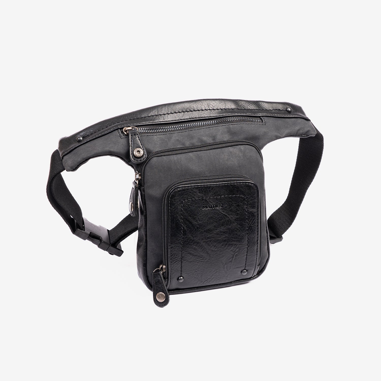 Riñonera para hombre, Serie Juvenil. 16x25 cm - Matties Bags